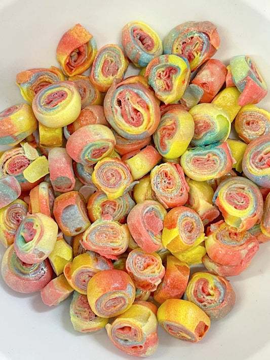 Freeze-Dried Rainbow Roller Bites!